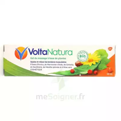 Voltanatura Gel De Massage Plantes Bio T/50ml à Salins-les-Bains