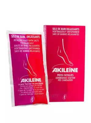 Akileine Soins Rouges Sels De Bain DÉlassant 2sach/150g à Salins-les-Bains