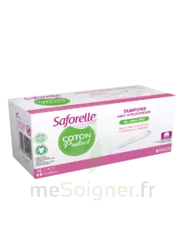 Saforelle Coton Protect Tampon Avec Applicateur Normal B/16 à Salins-les-Bains